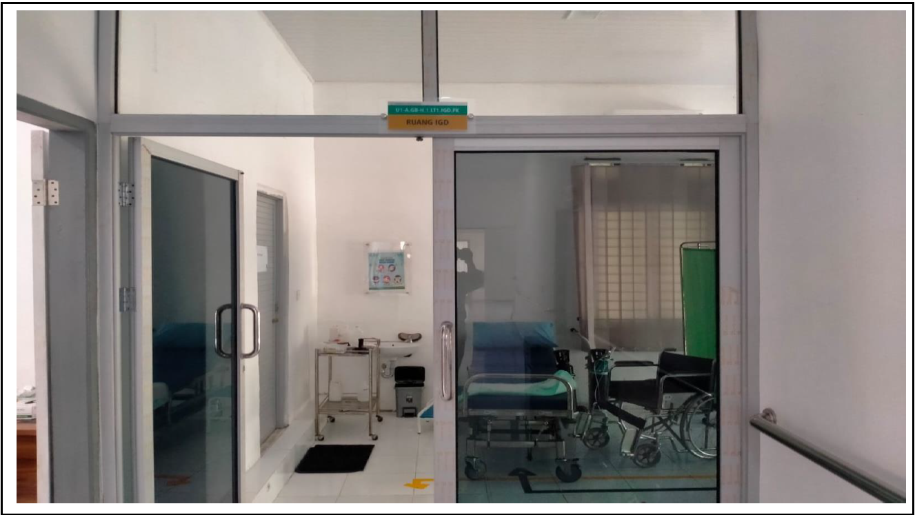 Ruang IGD klinik